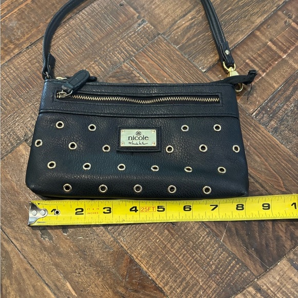 Nicole Black Wristlet Wallet/Bag with Gold Accents - Picture 11 of 11